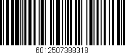 Código de barras (EAN, GTIN, SKU, ISBN): '6012507388318'