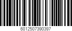 Código de barras (EAN, GTIN, SKU, ISBN): '6012507390397'