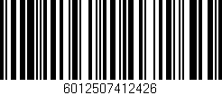 Código de barras (EAN, GTIN, SKU, ISBN): '6012507412426'