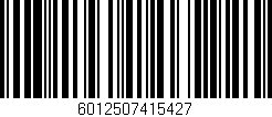 Código de barras (EAN, GTIN, SKU, ISBN): '6012507415427'