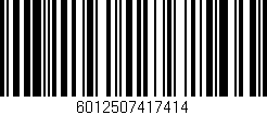 Código de barras (EAN, GTIN, SKU, ISBN): '6012507417414'