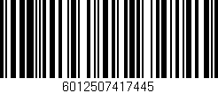 Código de barras (EAN, GTIN, SKU, ISBN): '6012507417445'