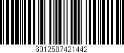 Código de barras (EAN, GTIN, SKU, ISBN): '6012507421442'