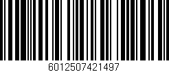 Código de barras (EAN, GTIN, SKU, ISBN): '6012507421497'