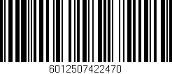 Código de barras (EAN, GTIN, SKU, ISBN): '6012507422470'