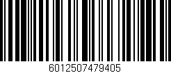 Código de barras (EAN, GTIN, SKU, ISBN): '6012507479405'