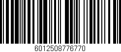 Código de barras (EAN, GTIN, SKU, ISBN): '6012508776770'