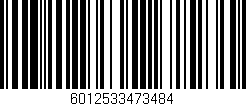 Código de barras (EAN, GTIN, SKU, ISBN): '6012533473484'