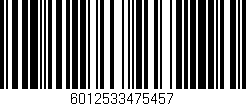 Código de barras (EAN, GTIN, SKU, ISBN): '6012533475457'