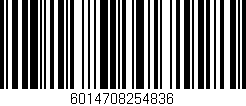 Código de barras (EAN, GTIN, SKU, ISBN): '6014708254836'