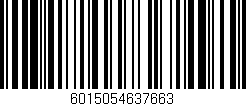 Código de barras (EAN, GTIN, SKU, ISBN): '6015054637663'