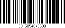 Código de barras (EAN, GTIN, SKU, ISBN): '6015054646689'