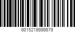 Código de barras (EAN, GTIN, SKU, ISBN): '6015218898879'