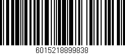 Código de barras (EAN, GTIN, SKU, ISBN): '6015218899838'