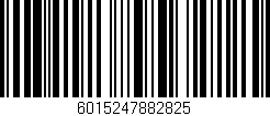 Código de barras (EAN, GTIN, SKU, ISBN): '6015247882825'