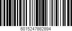 Código de barras (EAN, GTIN, SKU, ISBN): '6015247882894'