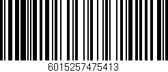 Código de barras (EAN, GTIN, SKU, ISBN): '6015257475413'