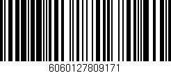 Código de barras (EAN, GTIN, SKU, ISBN): '6060127809171'