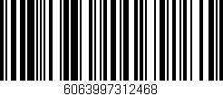 Código de barras (EAN, GTIN, SKU, ISBN): '6063997312468'