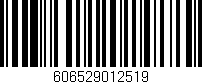 Código de barras (EAN, GTIN, SKU, ISBN): '606529012519'