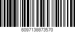 Código de barras (EAN, GTIN, SKU, ISBN): '6097138873570'