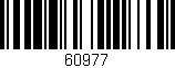 Código de barras (EAN, GTIN, SKU, ISBN): '60977'