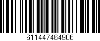 Código de barras (EAN, GTIN, SKU, ISBN): '611447464906'