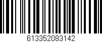 Código de barras (EAN, GTIN, SKU, ISBN): '613352083142'