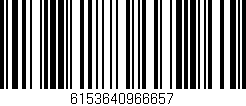 Código de barras (EAN, GTIN, SKU, ISBN): '6153640966657'