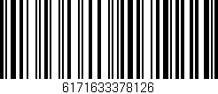 Código de barras (EAN, GTIN, SKU, ISBN): '6171633378126'