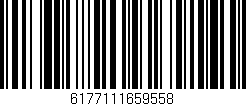 Código de barras (EAN, GTIN, SKU, ISBN): '6177111659558'