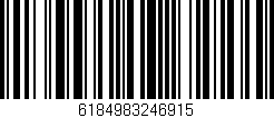 Código de barras (EAN, GTIN, SKU, ISBN): '6184983246915'