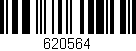 Código de barras (EAN, GTIN, SKU, ISBN): '620564'