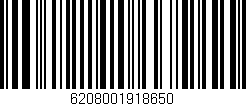 Código de barras (EAN, GTIN, SKU, ISBN): '6208001918650'