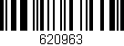 Código de barras (EAN, GTIN, SKU, ISBN): '620963'