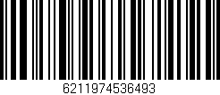 Código de barras (EAN, GTIN, SKU, ISBN): '6211974536493'