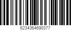 Código de barras (EAN, GTIN, SKU, ISBN): '6234364690377'