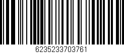 Código de barras (EAN, GTIN, SKU, ISBN): '6235233703761'