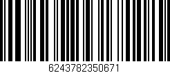 Código de barras (EAN, GTIN, SKU, ISBN): '6243782350671'