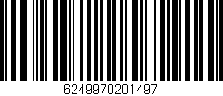 Código de barras (EAN, GTIN, SKU, ISBN): '6249970201497'