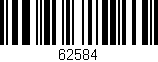 Código de barras (EAN, GTIN, SKU, ISBN): '62584'