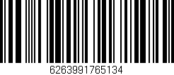 Código de barras (EAN, GTIN, SKU, ISBN): '6263991765134'