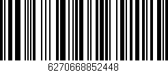 Código de barras (EAN, GTIN, SKU, ISBN): '6270668852448'