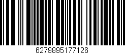 Código de barras (EAN, GTIN, SKU, ISBN): '6279895177126'