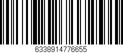 Código de barras (EAN, GTIN, SKU, ISBN): '6338914776655'