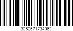 Código de barras (EAN, GTIN, SKU, ISBN): '6353671764363'