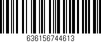 Código de barras (EAN, GTIN, SKU, ISBN): '636156744613'