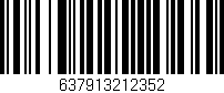 Código de barras (EAN, GTIN, SKU, ISBN): '637913212352'