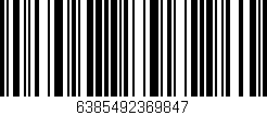 Código de barras (EAN, GTIN, SKU, ISBN): '6385492369847'