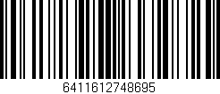 Código de barras (EAN, GTIN, SKU, ISBN): '6411612748695'